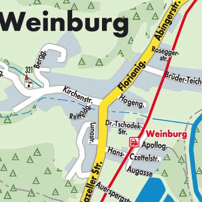 Stadtplan Weinburg