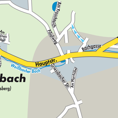 Stadtplan Weißbach