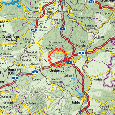 Landkarte Weißenborn