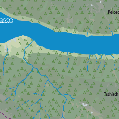 Übersichtsplan Weißensee