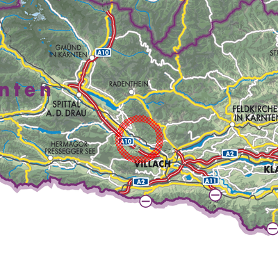 Landkarte Weißenstein