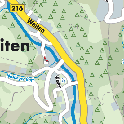 Stadtplan Weiten