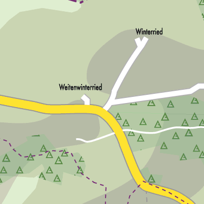 Stadtplan Weitenwinterried