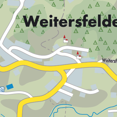 Stadtplan Weitersfelden