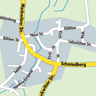 Stadtplan Wellerswalde