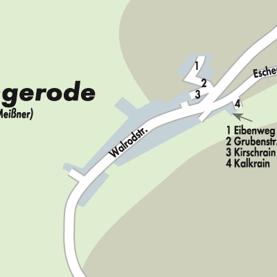 Stadtplan Wellingerode