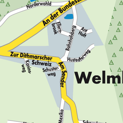 Stadtplan Welmbüttel