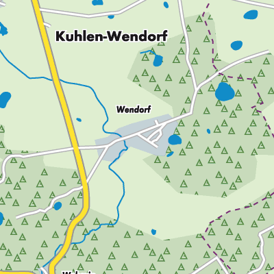 Übersichtsplan Wendorf