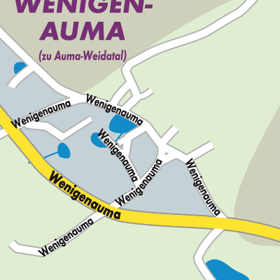Stadtplan Wenigenauma