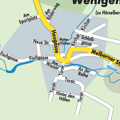 Stadtplan Wenigenlupnitz