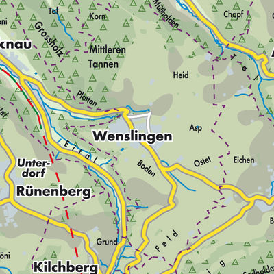 Übersichtsplan Wenslingen