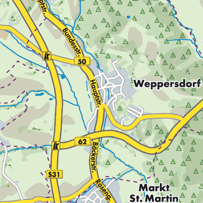 Übersichtsplan Weppersdorf