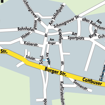 Stadtplan Werben