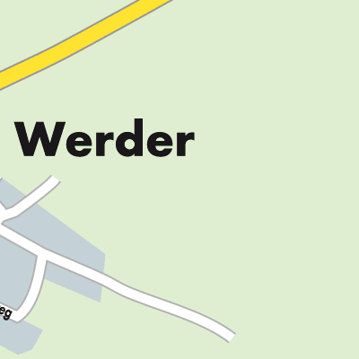 Stadtplan Werder
