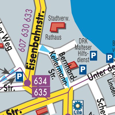 Stadtplan Werder (Havel)