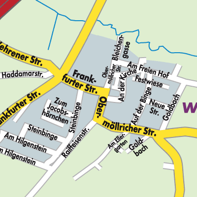 Stadtplan Werkel