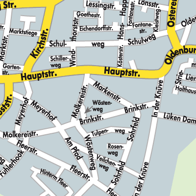 Stadtplan Werlte