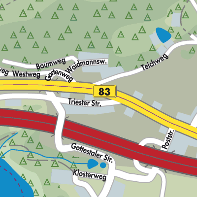 Stadtplan Wernberg