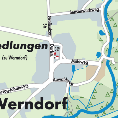 Stadtplan Werndorf