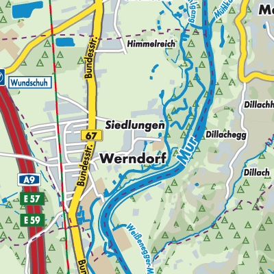 Übersichtsplan Werndorf