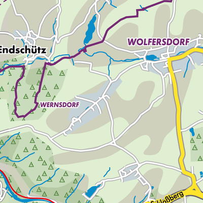 Übersichtsplan Wernsdorf