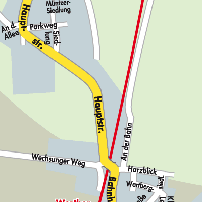 Stadtplan Werther