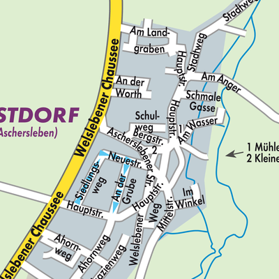 Stadtplan Westdorf