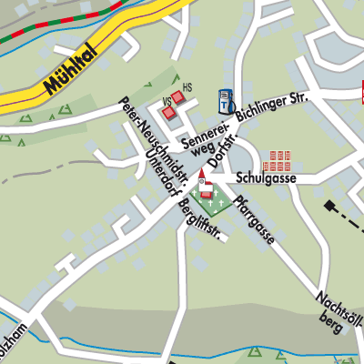 Stadtplan Westendorf