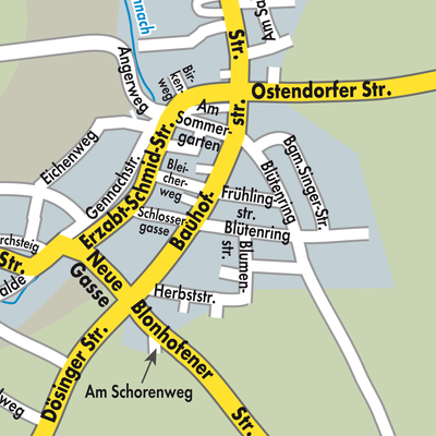 Stadtplan Westendorf (VGem)