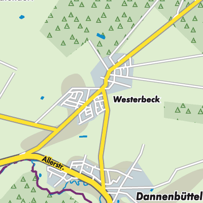 Übersichtsplan Westerbeck