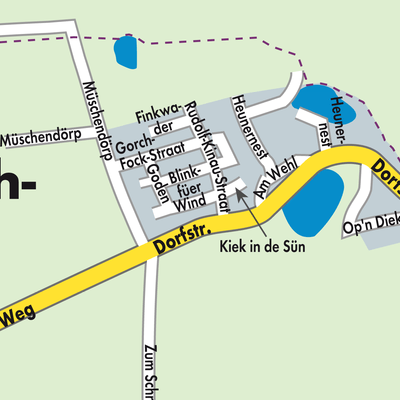 Stadtplan Westerdeichstrich