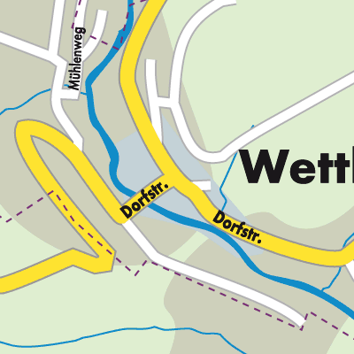 Stadtplan Wettlingen