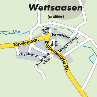 Stadtplan Wettsaasen