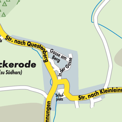 Stadtplan Wickerode