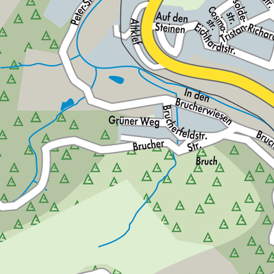 Stadtplan Wiehl