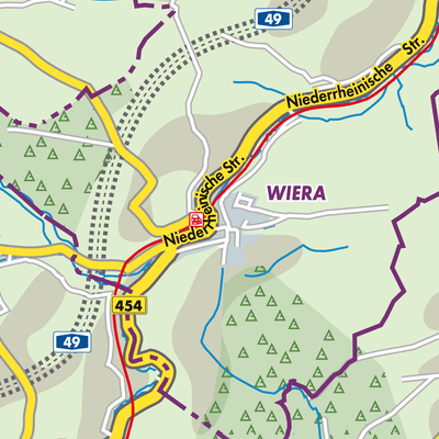 Übersichtsplan Wiera