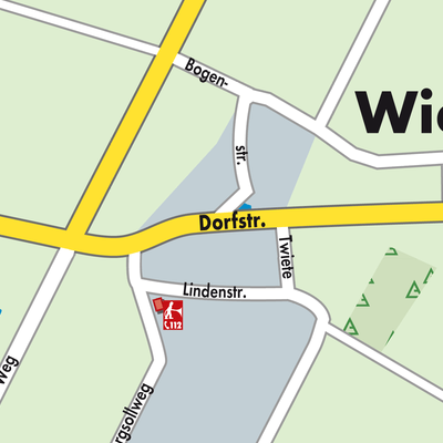 Stadtplan Wiershop