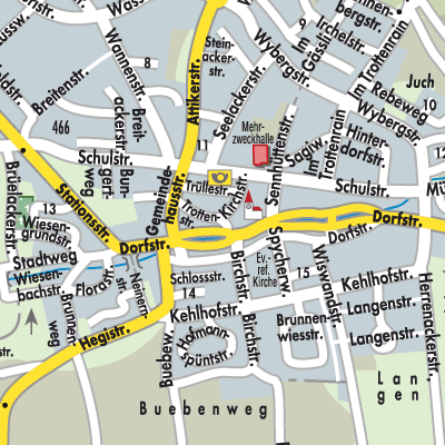 Wiesendangen Stadtpl ne Und Landkarten
