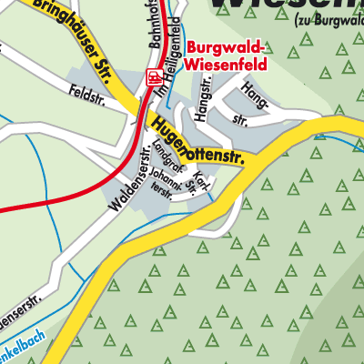 Stadtplan Wiesenfeld