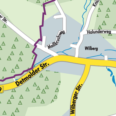 Stadtplan Wilberg