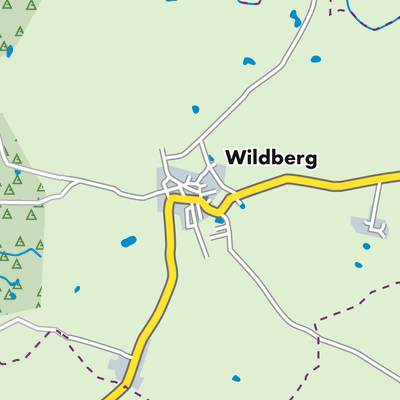 Übersichtsplan Wildberg