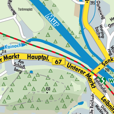 Stadtplan Wildon