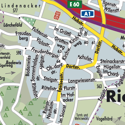 Stadtplan Wilen (TG)