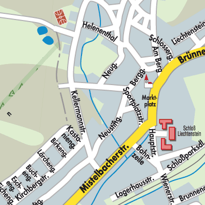 Stadtplan Wilfersdorf