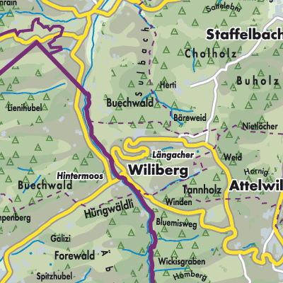 Übersichtsplan Wiliberg