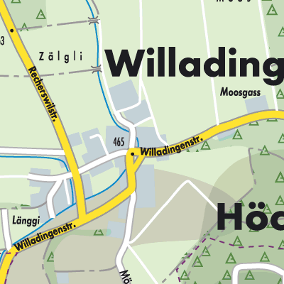 Stadtplan Willadingen