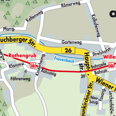 Stadtplan Willendorf
