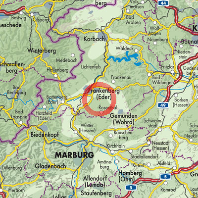 Landkarte Willersdorf