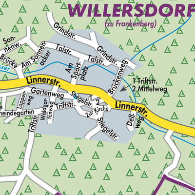 Stadtplan Willersdorf