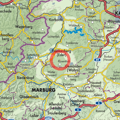 Landkarte Willershausen